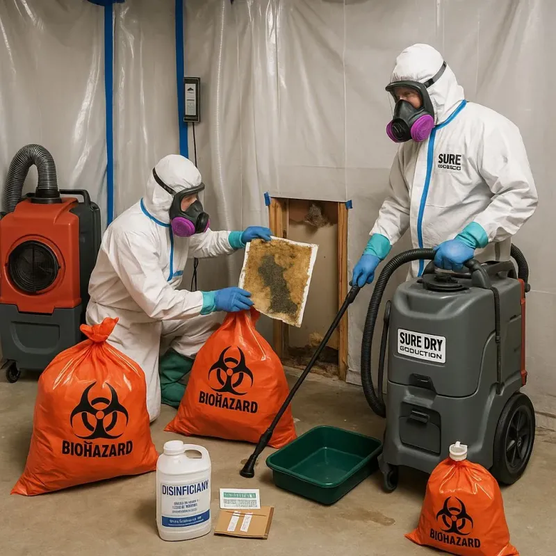 Contaminated Water Handling Protocols process in Amity, OR